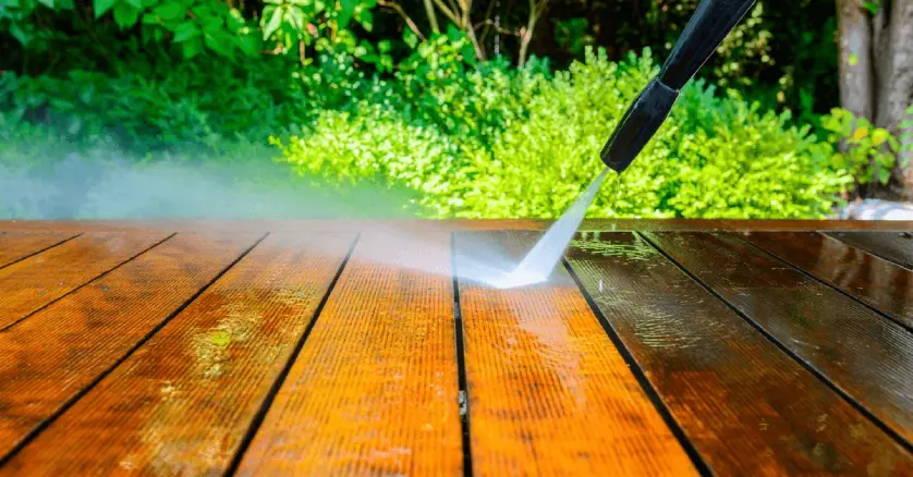 Power washing projects showcase